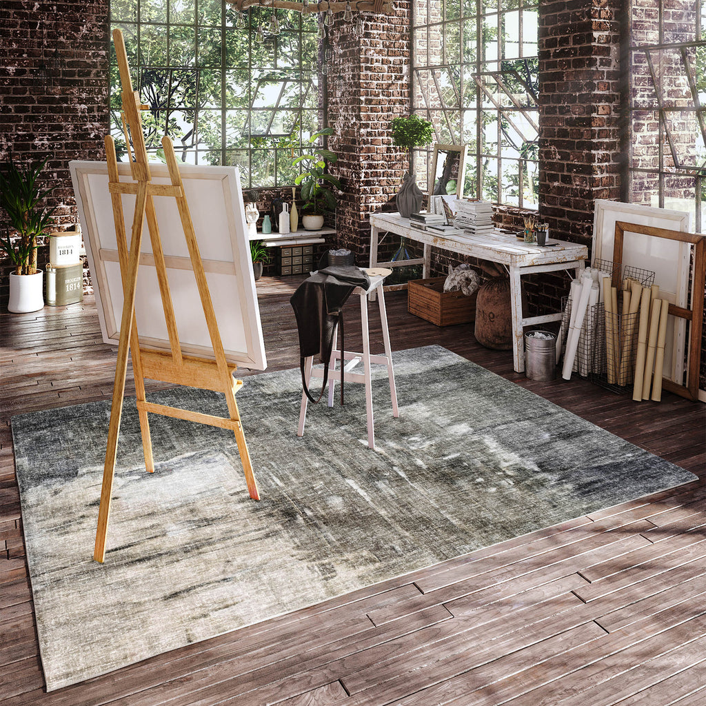 dalyn boca bo2 gray rug
