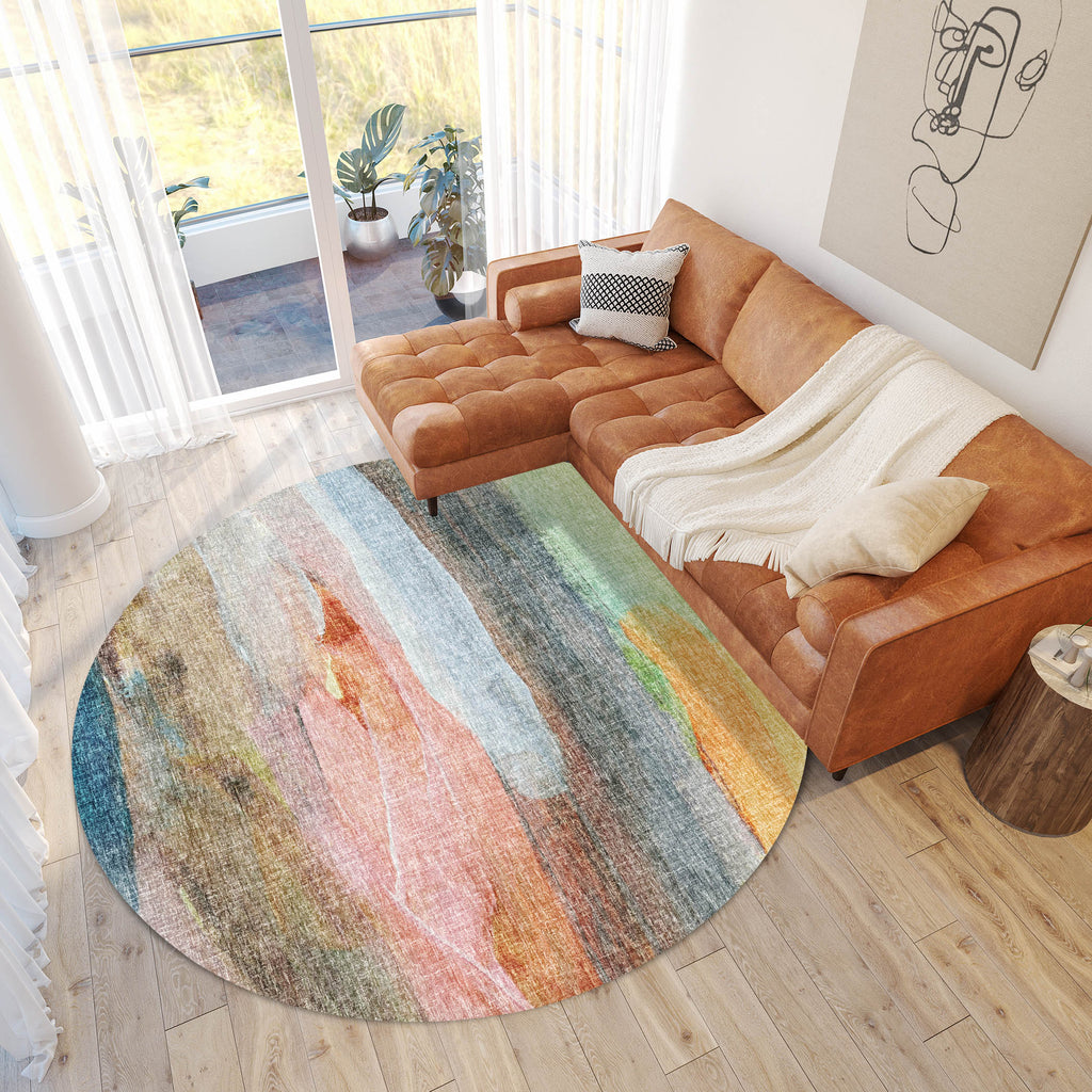 dalyn boca bo5 salmon rug