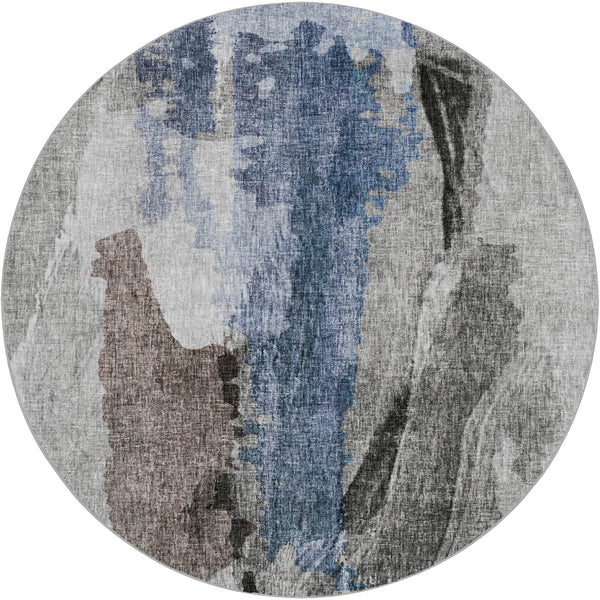 dalyn boca bo6 pewter rug
