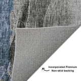 dalyn boca bo6 pewter rug