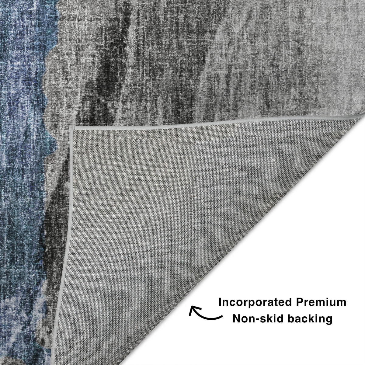 dalyn boca bo6 pewter rug