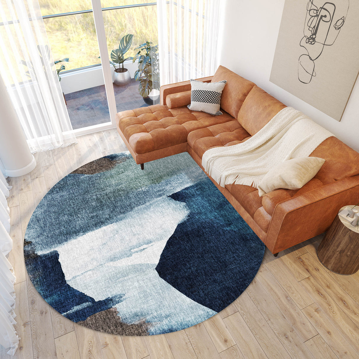 dalyn boca bo7 denim rug