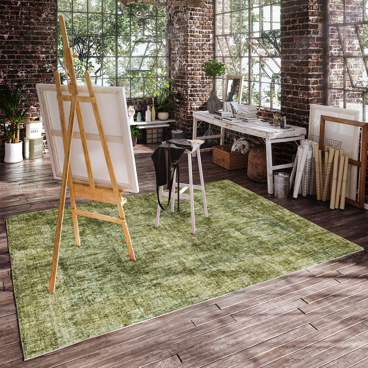 dalyn boca bo9 aloe rug