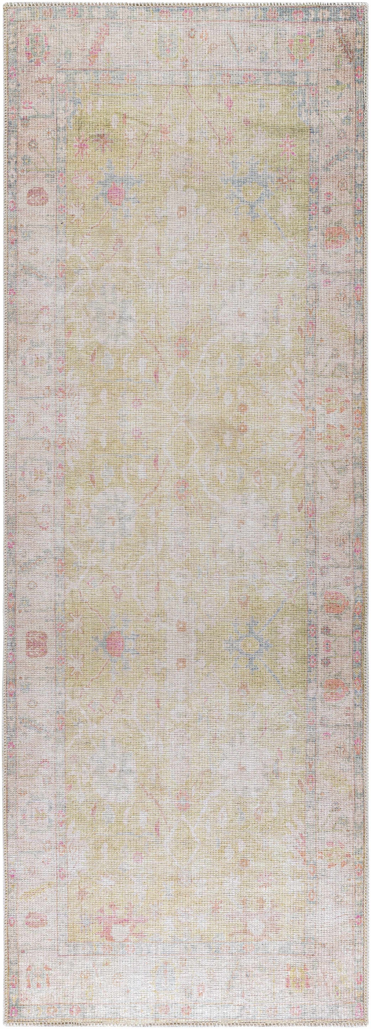 Hauteloom Bozkurt BOZK Light Brown Machine Made Polyester Rug