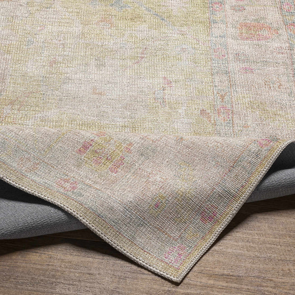 Hauteloom Bozkurt BOZK Light Brown Machine Made Polyester Rug