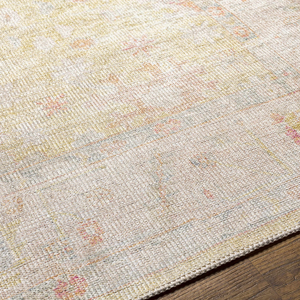 Hauteloom Bozkurt BOZK Light Brown Machine Made Polyester Rug