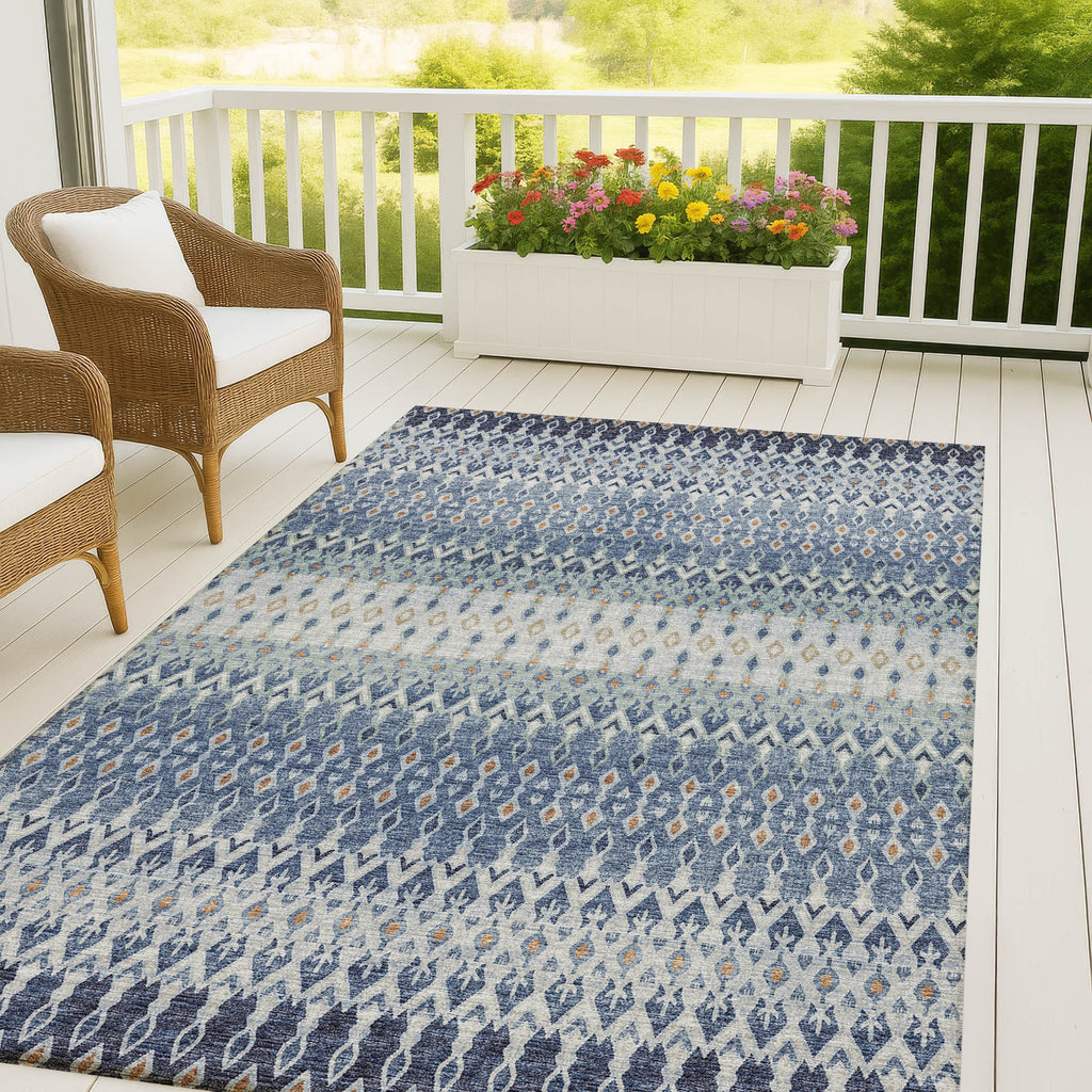 dalyn brisbane br1 indigo rug