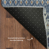 dalyn brisbane br1 indigo rug