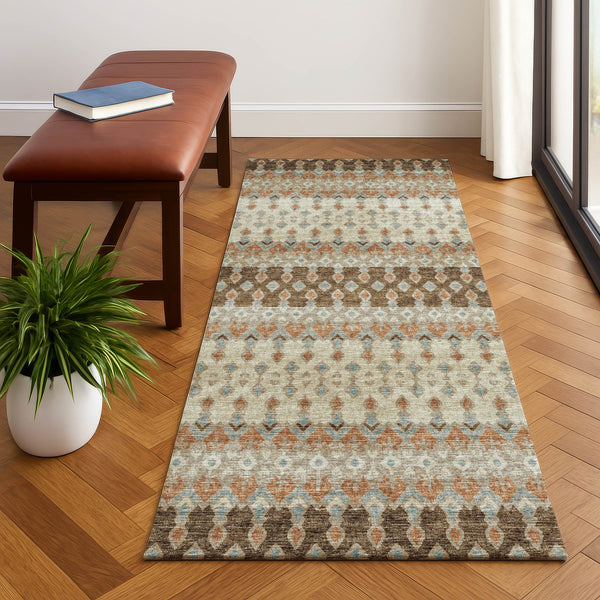 dalyn brisbane br1 mocha rug