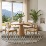 dalyn brisbane br1 pewter rug