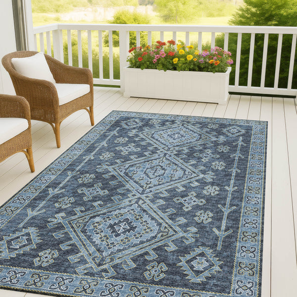 dalyn brisbane br2 navy rug