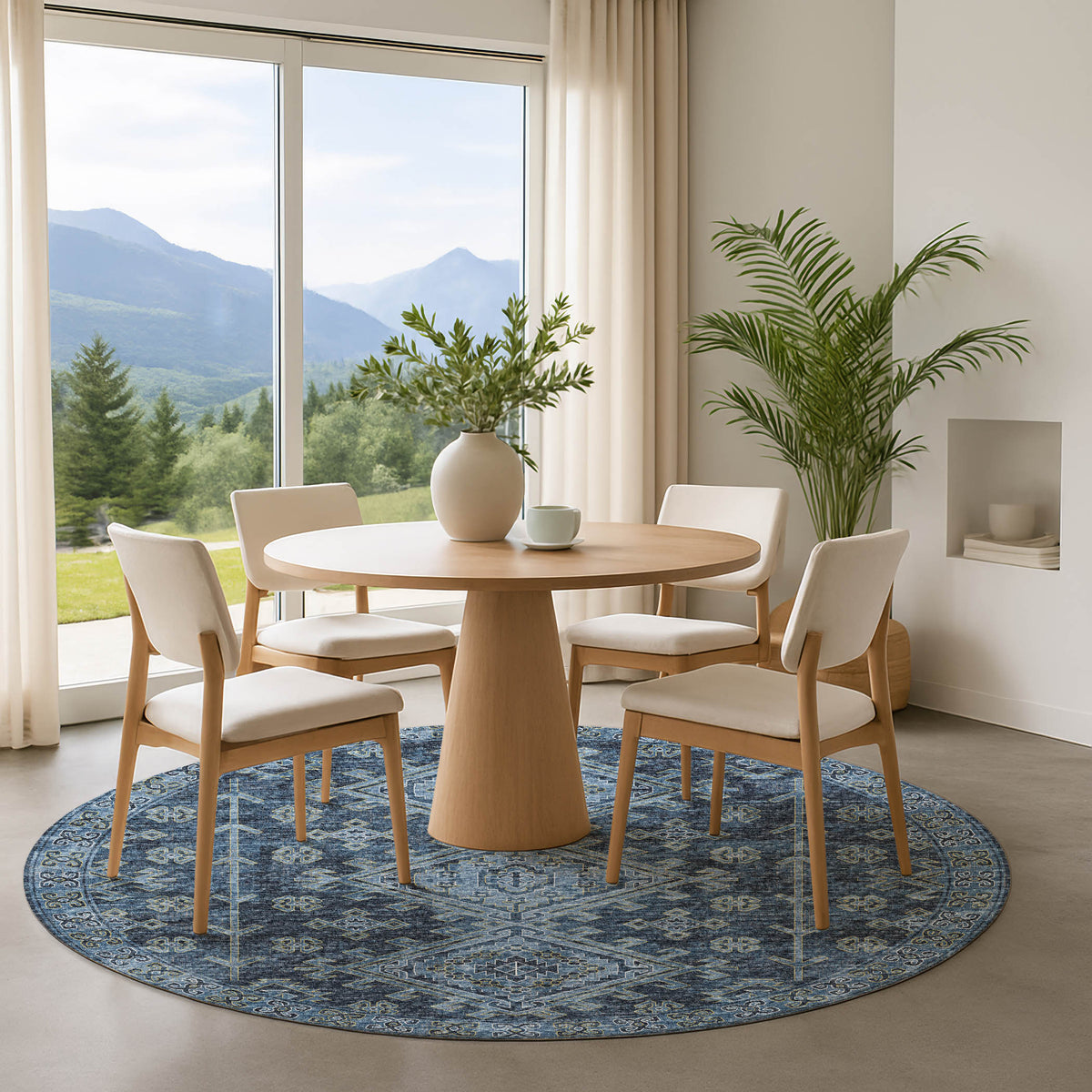 dalyn brisbane br2 navy rug