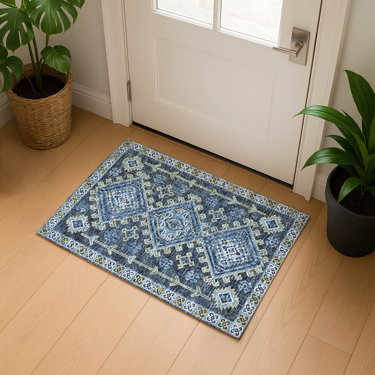 dalyn brisbane br2 navy rug