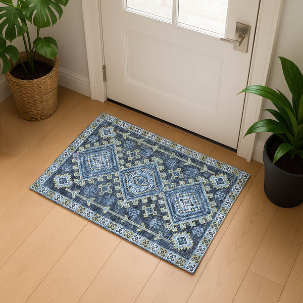 dalyn brisbane br2 navy rug