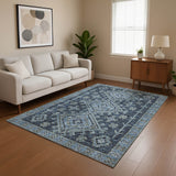 dalyn brisbane br2 navy rug
