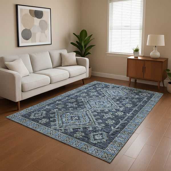 dalyn brisbane br2 navy rug