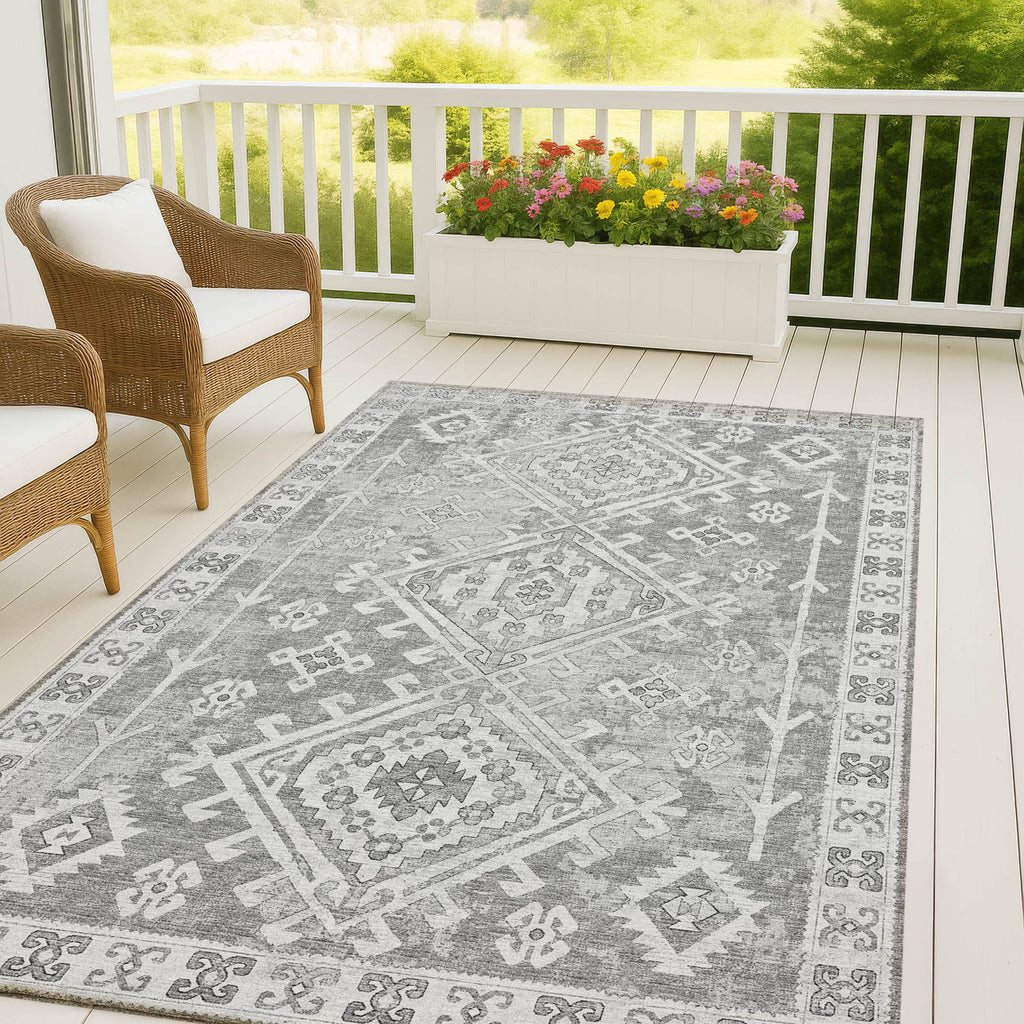 dalyn brisbane br2 silver rug