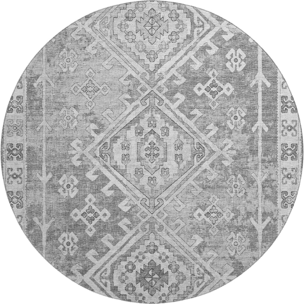 dalyn brisbane br2 silver rug