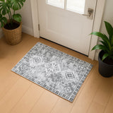 dalyn brisbane br2 silver rug