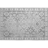 dalyn brisbane br2 silver rug