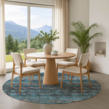 dalyn brisbane br4 teal rug