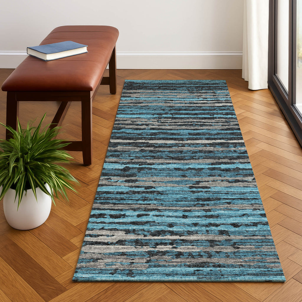 dalyn brisbane br4 teal rug