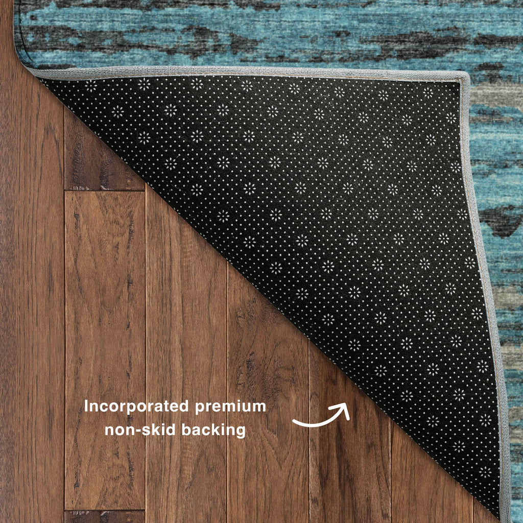 dalyn brisbane br4 teal rug