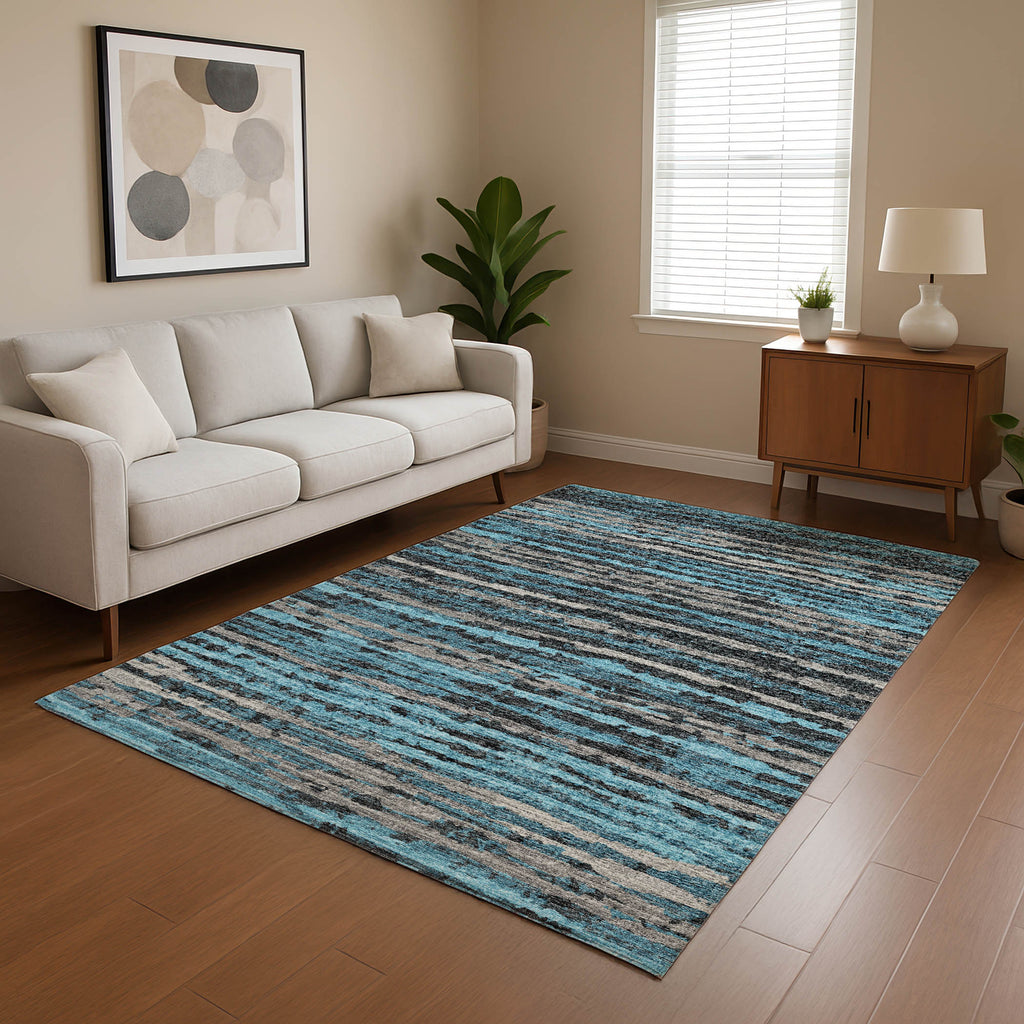 dalyn brisbane br4 teal rug