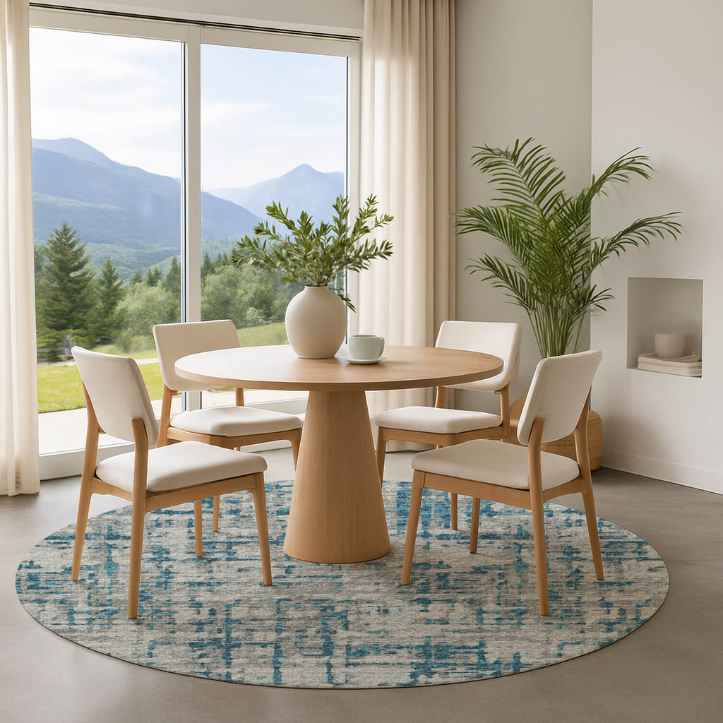 dalyn brisbane br5 teal rug