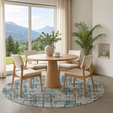 dalyn brisbane br5 teal rug
