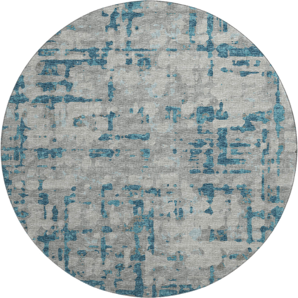 dalyn brisbane br5 teal rug