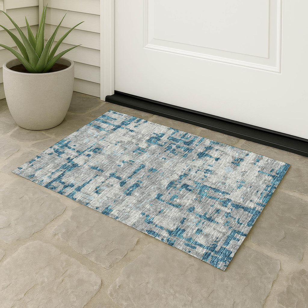 dalyn brisbane br5 teal rug
