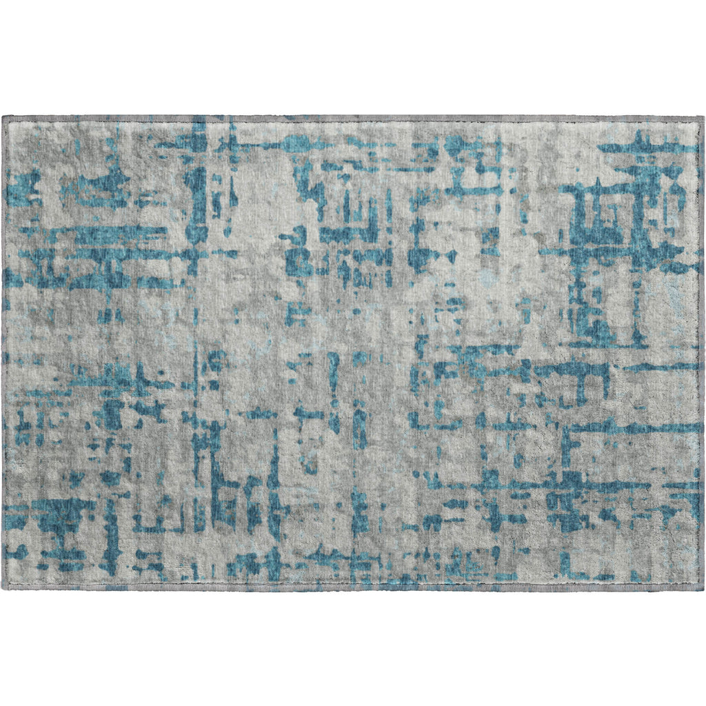 dalyn brisbane br5 teal rug
