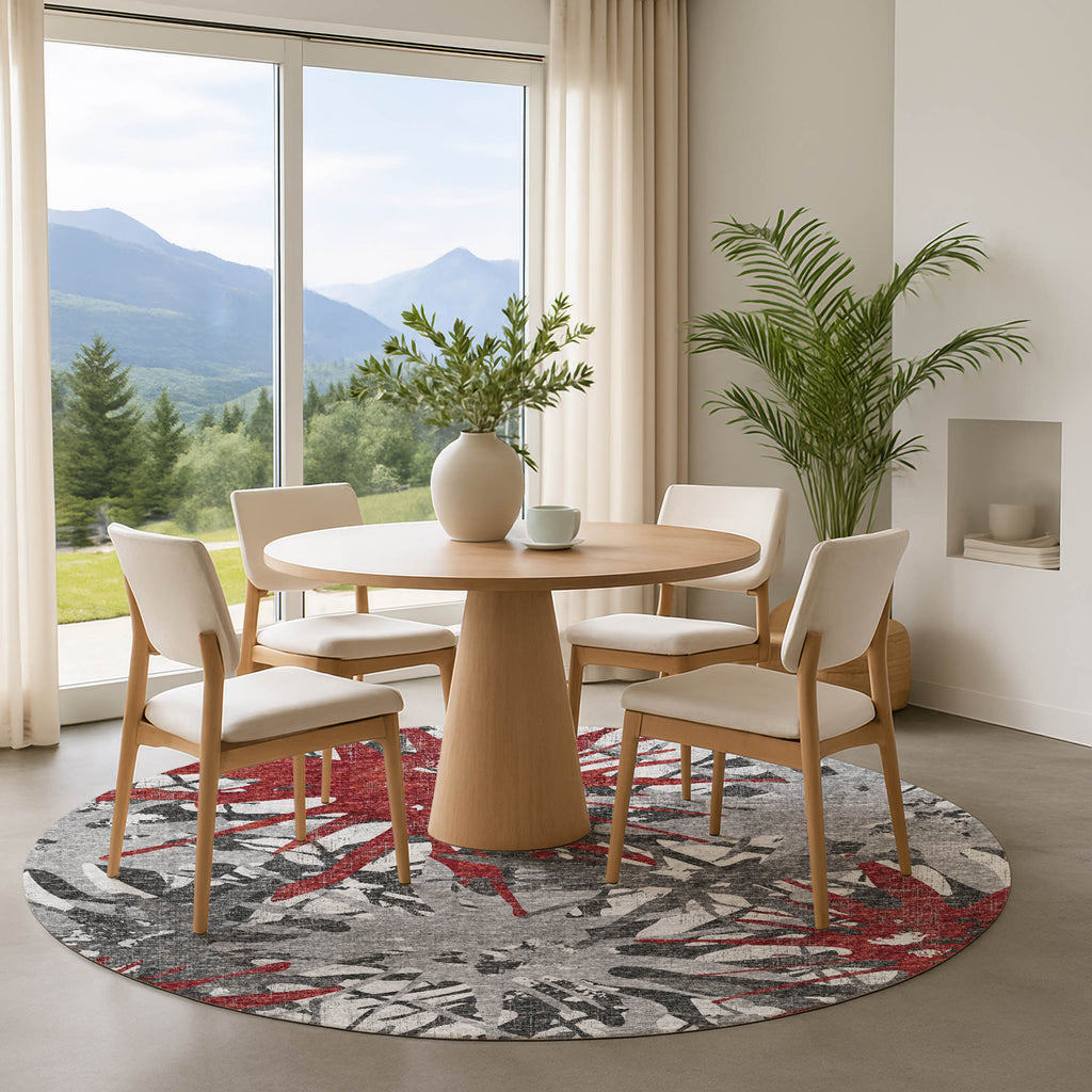 dalyn brisbane br6 scarlet rug