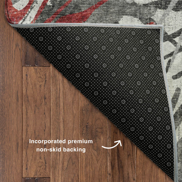 dalyn brisbane br6 scarlet rug