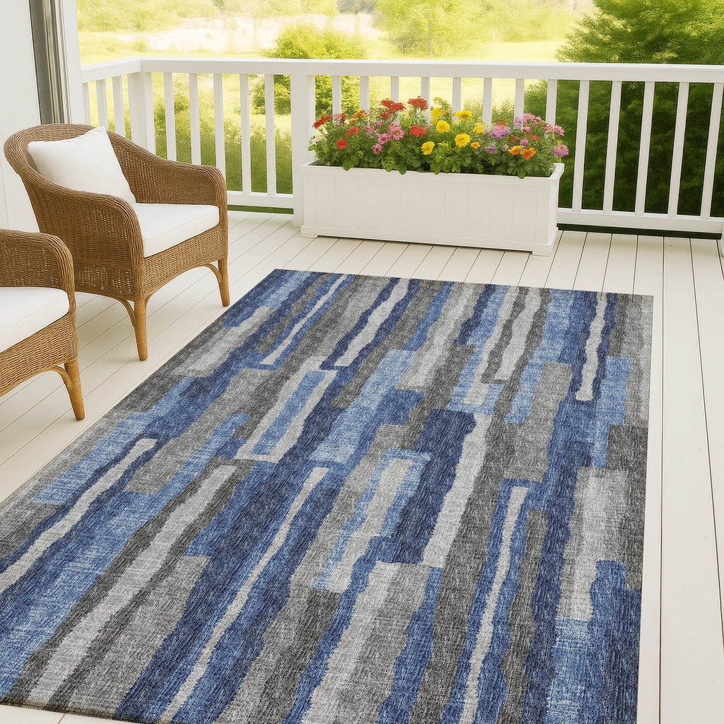 dalyn brisbane br7 navy rug