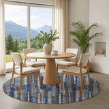 dalyn brisbane br7 navy rug