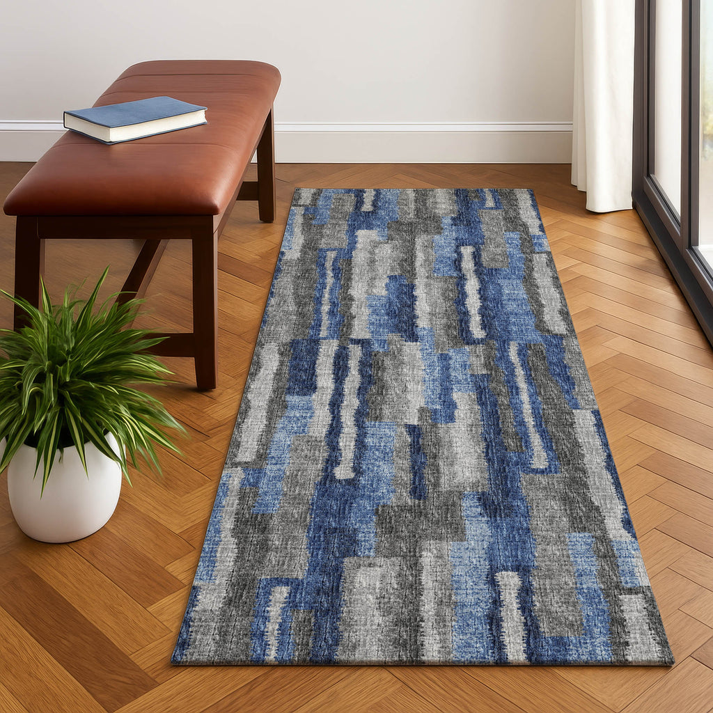dalyn brisbane br7 navy rug