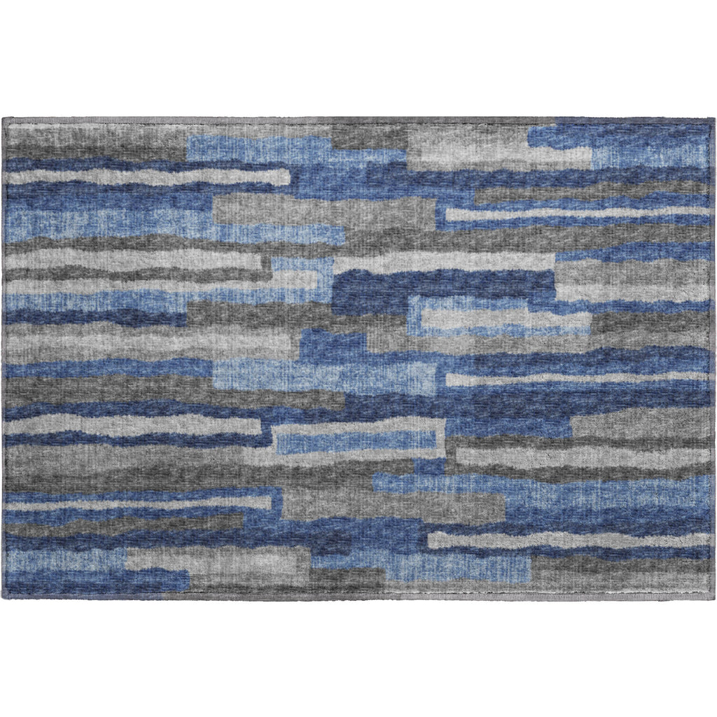 dalyn brisbane br7 navy rug