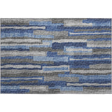 dalyn brisbane br7 navy rug