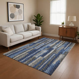 dalyn brisbane br7 navy rug