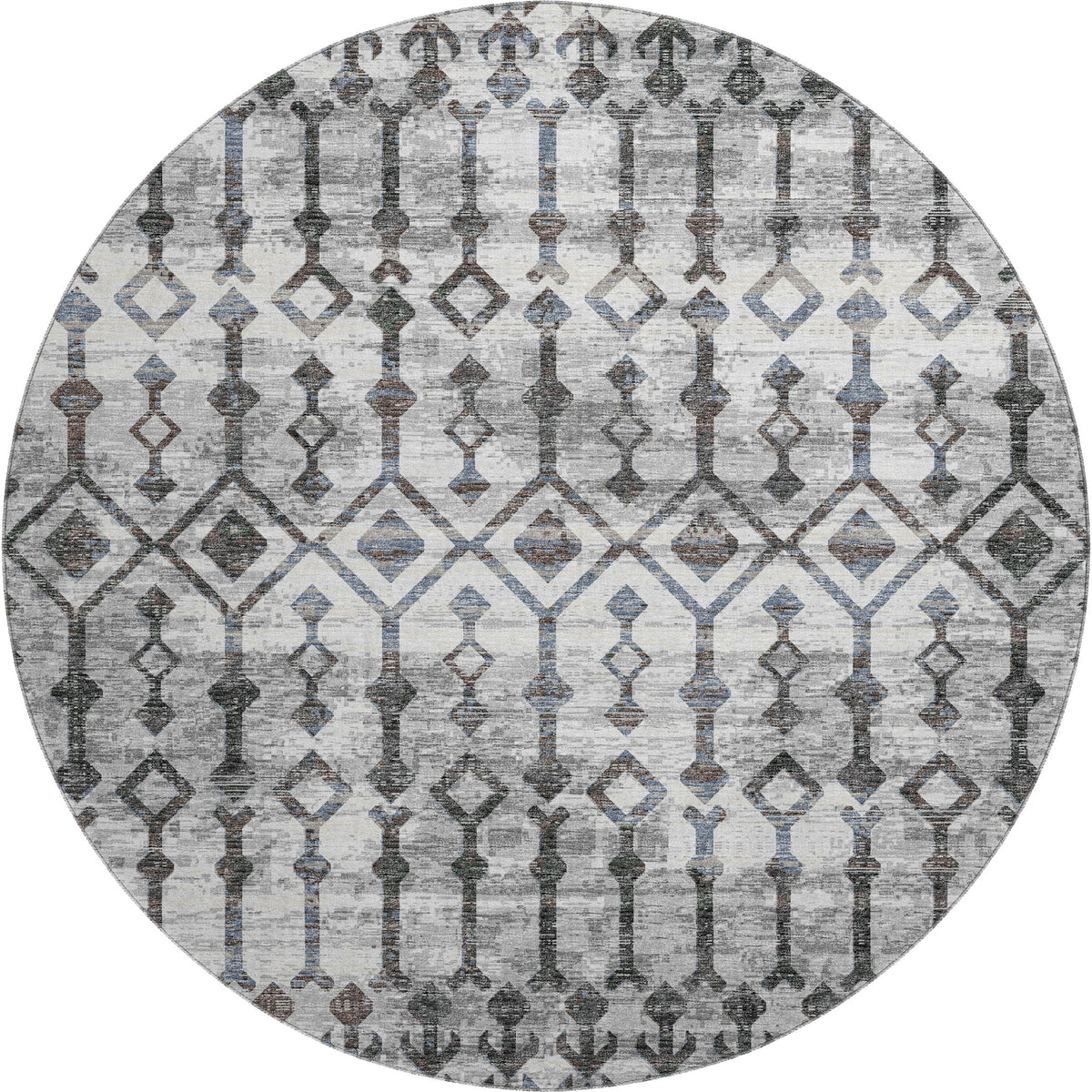 dalyn brisbane br8 silver rug