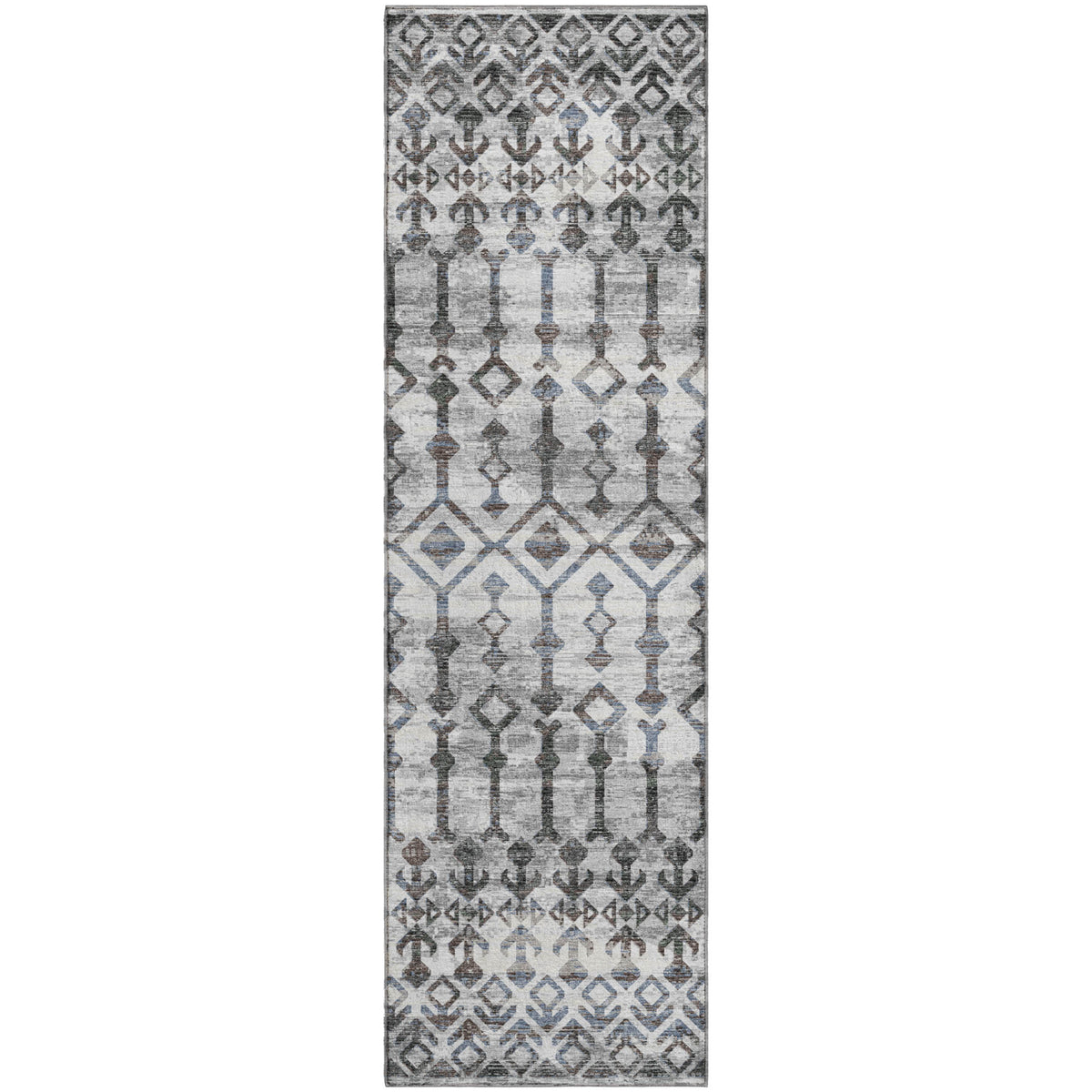 dalyn brisbane br8 silver rug