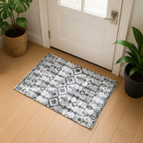 dalyn brisbane br8 silver rug