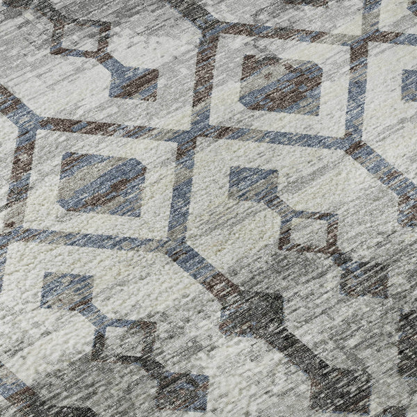 dalyn brisbane br8 silver rug