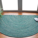 safavieh clearance braided bra201k teal rug