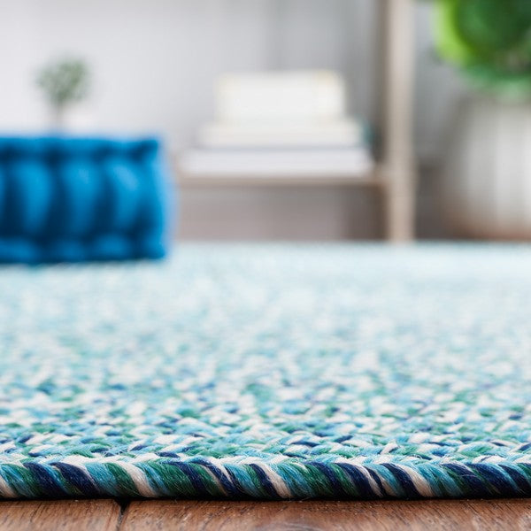 safavieh clearance braided bra201k teal rug