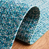 safavieh clearance braided bra201k teal rug