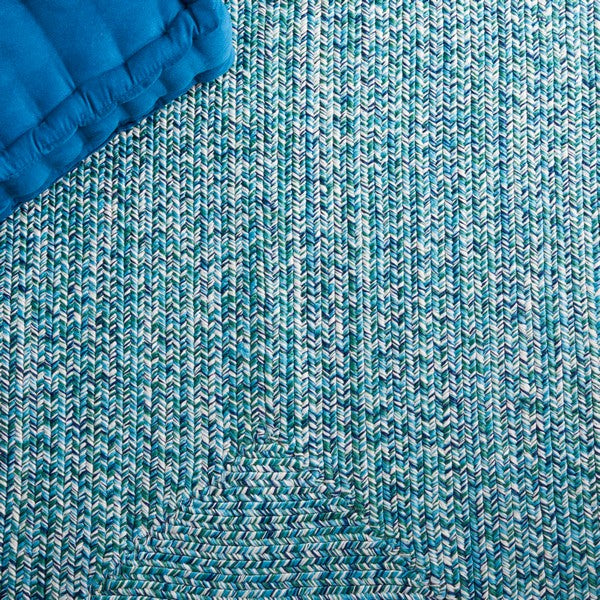 safavieh clearance braided bra201k teal rug