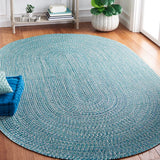 safavieh clearance braided bra201k teal rug